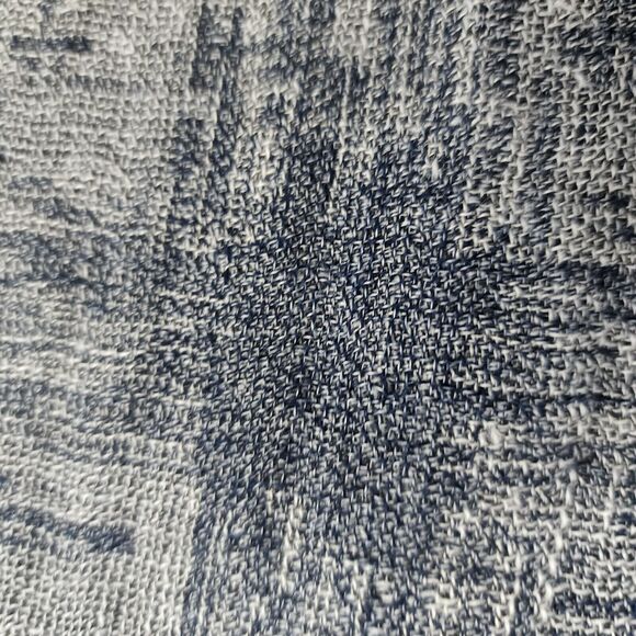 Women's J. Jill Pure Jill Medium 3/4 Sleeve Tunic Shirt Top Bluish Lagenlook EUC - Picture 6 of 8